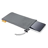 HAWEEL Pouch Carry Bag, Organizer for Smart Phones/Power Bank/USB Flash Drive/SD Cards and Other Accessories Grey