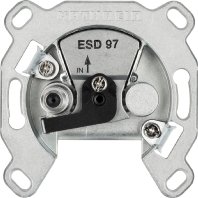 Preisvergleich Produktbild Kathrein ESD 97 Breitband 1fach Einzelanschlussdose