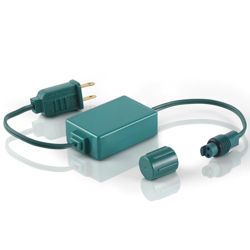 Relaxweex 1 Pcs LED Christmas Light Power Connector Adapter Coaxial Plug