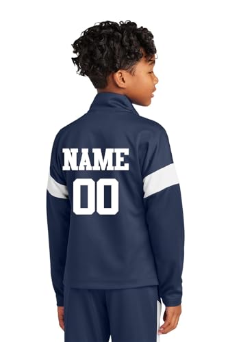 INK STITCH Youth Unisex Yst800 Custom Printing Add Logo Photo Texts Front Back Travel Full Zip Up Jackets3