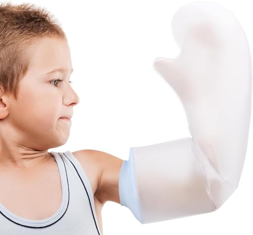 Fasola Waterproof Cast Protector Arm Kids, Reusable Cast, Dressing and Bandage Cover