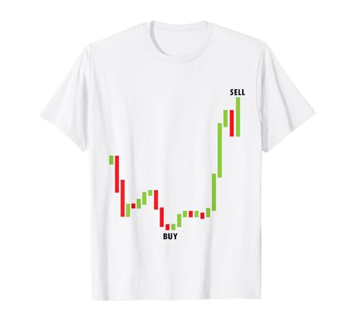 Stock Trading Buy Low Sell High Day Trading T-Shirt