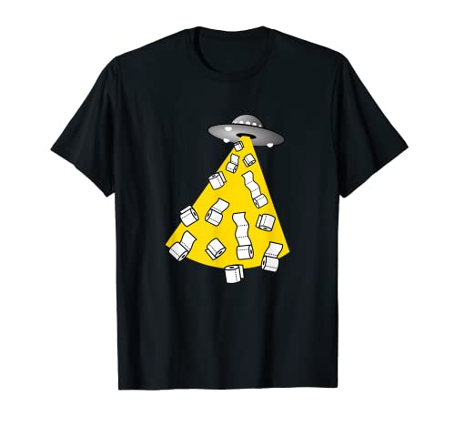 UFO Papier toilette tombant To Mankind T-Shirt