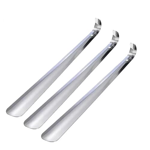 Chausse-pied long metallique et outil de levage de chaussure en acier