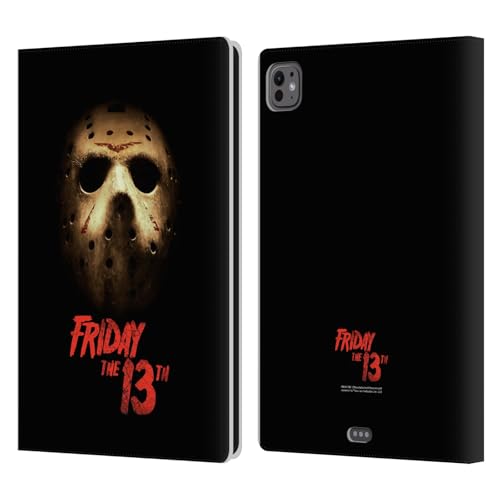 Étui portefeuille iPad Pro 11 M4 en cuir imprimé Friday The 13th 2009 officiel