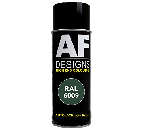 Alex Flittner Designs RAL Lackspray Autolack Sprühdose Spraydose RAL6009 TANNENGRUEN seidenmatt
