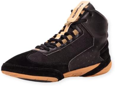 ScrapLife Wrestling | Ascend One Wrestling Shoes | Black & Red | Premium Quality | Wrestlers Choice! (us_Footwear_Size_System, Adult, Men, Numeric, Medium, Numeric_13) | Image 1