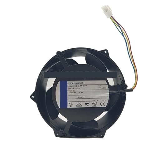 Ventilateur de refroidissement industriel DV6424/2TDP 24V 89W pour châssis