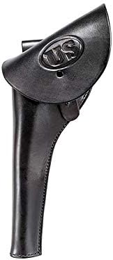Triple K 9 Cavarly Holster OWB Holster Right Hand Remington 1858, 1851 Army, 1860 Navy 5.5" Leather Black