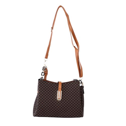 Bolsa de Mão, Bolsa Feminina de Poliéster PU Moda para Viagens (Tamanho Livre)