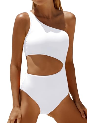 Yonique Einteiliger Damen-Badeanzug,...