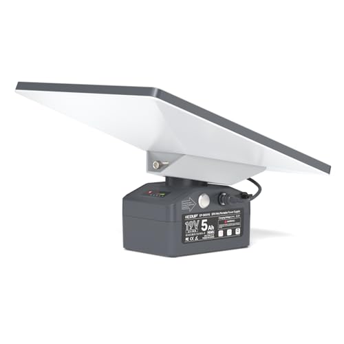 QUIDDITY Starlink Mini Battery Pack, 95Wh Portable Power Supply for Starlink Mini, IP65 Waterproof, 19V/5Ah with DC 25.2V/3A Power Adapter, Mounting Kit Compatible (95, Amps)