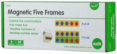 EDX Education Kids Magnetic Five Frames Educational Set