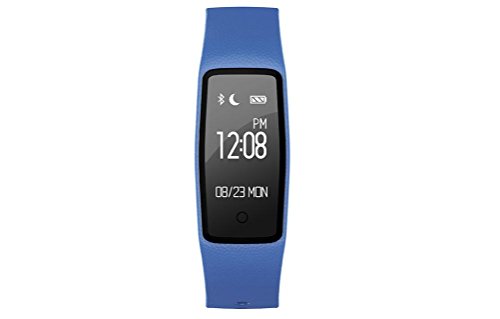 LY YL Bracelet étanche IP67 en silicone bleu pour homme et femme