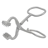 JIAXLTD Skinning Claw Hide Puller Skinning Tool adopts 304 Stainless Steel 10 inch Long Hunting Deer Skin Claws with Large Gripping Teeth Scissor Like Action for Easy Skinning of Large Small Game