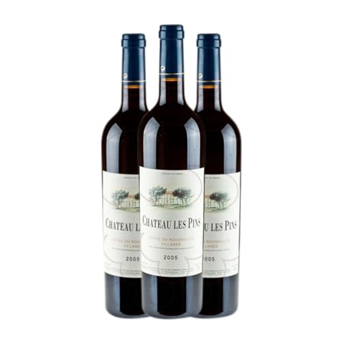Vignobles Dom Brial Château Les Pins Côtes du Roussillon 75 cl (Schachtel mit 3 Flaschen von...