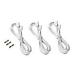 Phantasmia Ledストリップ延長ケーブル 9個 2m – Rgbライト接続用 コネクタ付き 簡単設置 照明効果調整可能