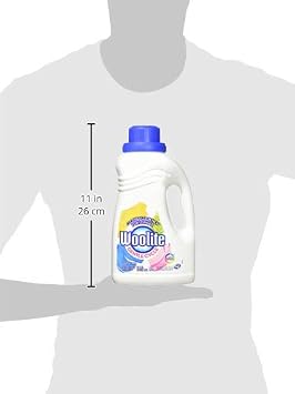 Woolite Clean & Care Liquid Laundry Detergent, 2x33 Loads, 2x50oz, Regular& HE Washer, Gentle Cycle, sparkling falls scent,packaging may vary