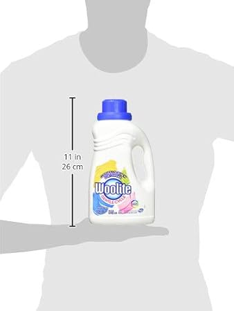 Woolite Clean & Care Liquid Laundry Detergent, 2x33 Loads, 2x50oz, Regular& HE Washer, Gentle Cycle, sparkling falls scent,packaging may vary