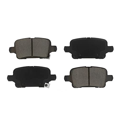 Image of Detroit Axle - Brake Pads for 16-21 Chevrolet Malibu with Manual Parking Front and Rear Ceramic w /Hardware 2016-21 Replacement