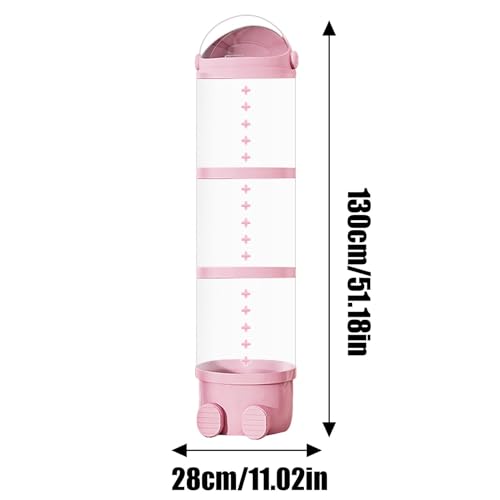 Rangement peluches vertical avec présentoir de jouets transparent solide
