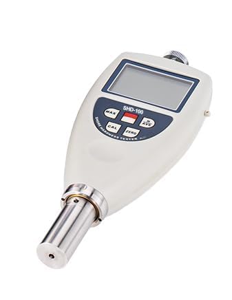 Shore OOO Durometer Hardness Tester R6.35 Spherical Radius For Extremely Soft Rubber,Thermoplastic Elastomers,Sponge,Extremely Soft Plastics And Thermoplastics,Foams,Low-Density Textile Windings