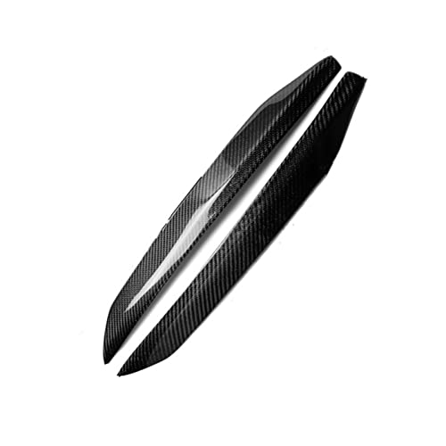 Sourcils de phares autocollants en fibre de carbone pour tuning Hyundai Genesis Coupé 09-11