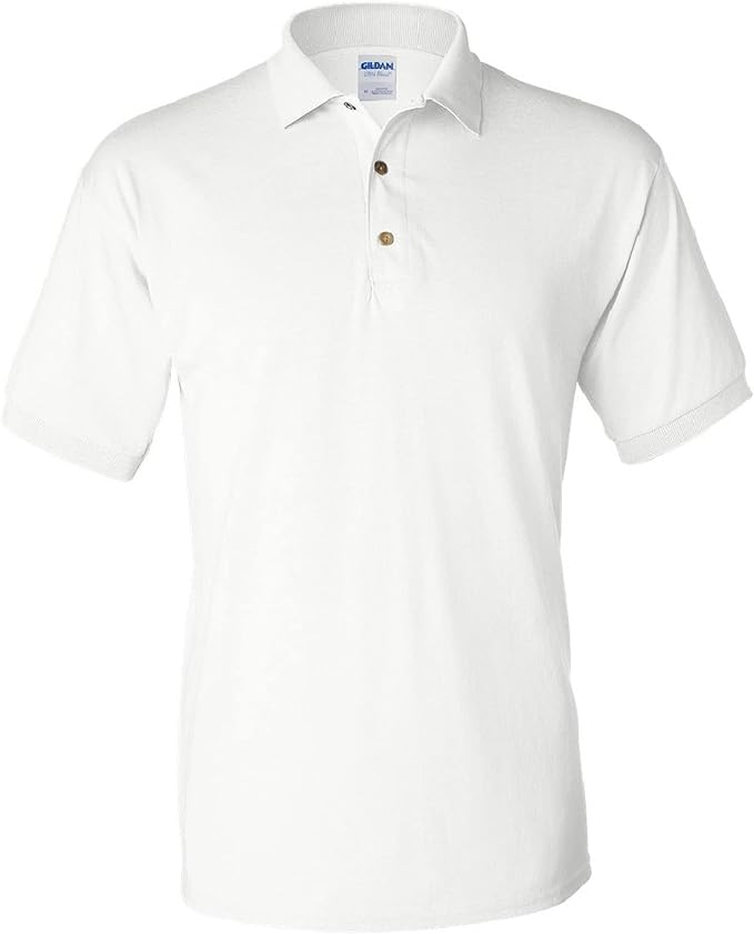 Polo jersey blanc homme XL G880 - Vêtement été léger 177 g