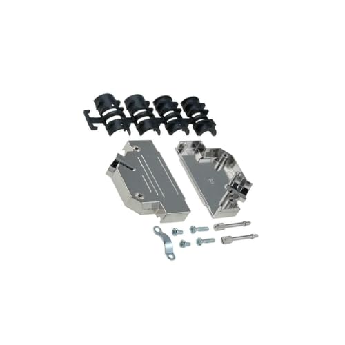 Capot D-Sub 50pin Encitech 6560-0106-15 pour sécuriser câblages HD 78pin
