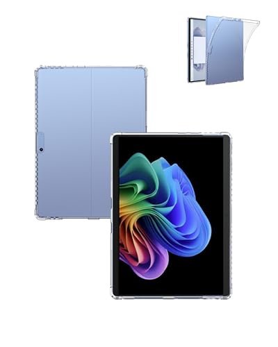Funda para tablet Microsoft Surface Pro 4/5/6/7 de 12,3 pulgadas, yystao Airbag Soft TPU, compatible con Microsoft Surface Pro 4/5/6/7, resistente a los golpes, resistente a los arañazos y ajuste