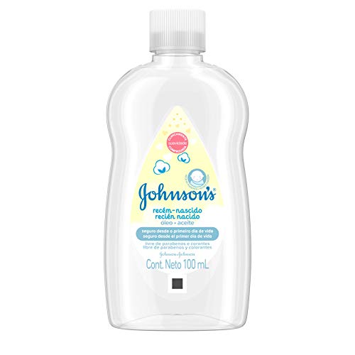 Óleo Recém-Nascido, Johnson's, 100ml