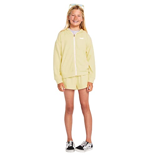 Volcom Girls' Lived in Lounge Zip Fleece Sweatshirt3