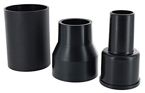 Ridgid VT1755 3 Piece Hose Adaptor Kit for Hose Extension and Accessory Connection