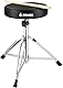 Donner Drumhocker mit Ahorn Holz Drumsticks, Schlagzeughocker Höhenverstellbar 48-58 cm für Elektronisches Schlagzeug, Drum Set, Maxi Belastung 90 kg