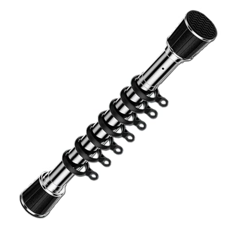 op J[ebh55-400cm XeX  ~ ɑ ς_ N[[bg{[ J[e[ V[J[ebh (Color : Stainless steel, Size : 40-50cm)