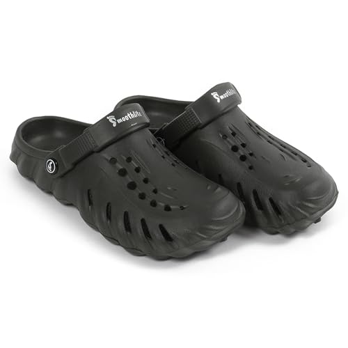 Image of Men's Classic Casual Clogs /Sandals with Adjustable Back Strap for Adult | Comfortable & Light Weight | Stylish & Anti-Skid | Waterproof & Daily Mules for Gents & Boys