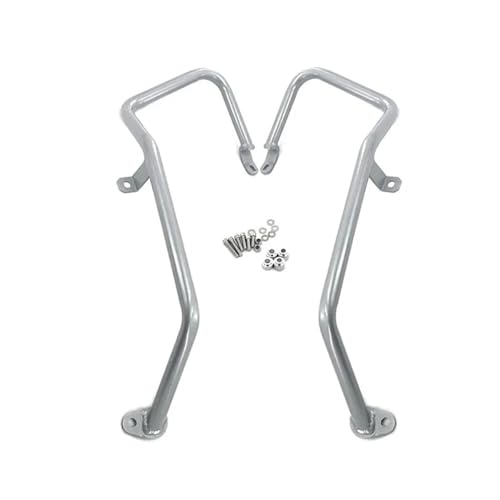 �I�[�g�o�C�N���b�V���o�[ X-ADV 750�p X-ADV750�p XADV750 2025+�p �I�[�g�o�C�G���W���K�[�h �n�C�E�F�C�N���b�V���o�[ �o���p�[ �X�^���g�P�[�W �t���[���ی�(Silver)