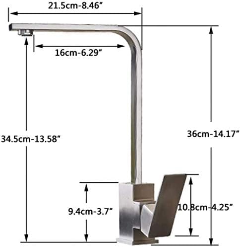Robinet de grue évier contre le calcaire et les traces de doigts - 6
