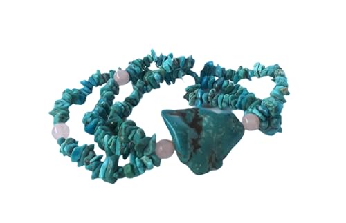 Bracelet turquoise extensible 3 fils en pierre naturelle stabilisée Comarco Sa
