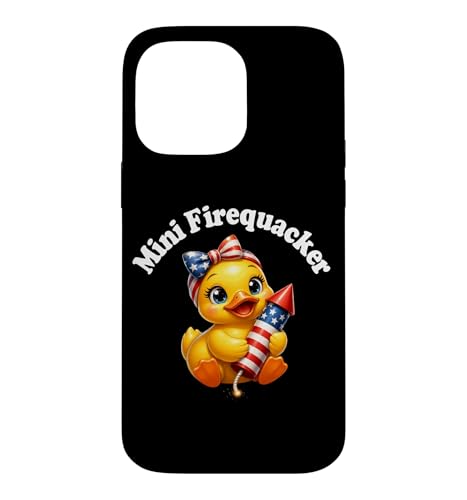 Mini Firequacker ���킢���A�q���̐Ԃ���� 7��4�� �č��Ɨ��L�O�� �X�}�z�P�[�X iPhone 14 Pro Max �p