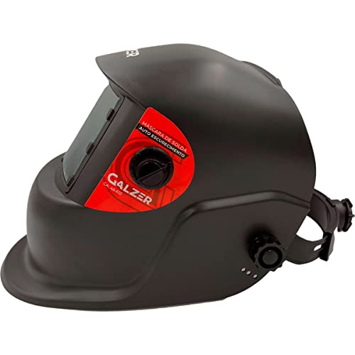 Máscara De Solda com Escurecimento Automático e com Regulagem Galzer