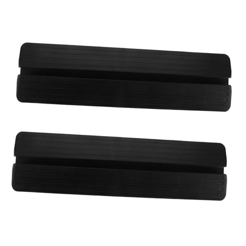 Ciieeo 2pcs Baby Gate Support Feet Kick Plate Protection Safety Gate Accessories for Stairs Doorways Pet Fences