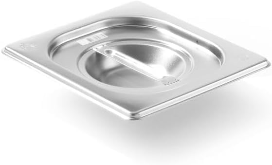 Couvercle Gastronome GN 1/6 HENDI en acier inoxydable pour bacs de cuisine lot de 10