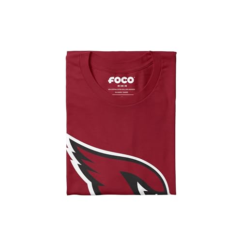 Image of FOCO Men's NFL Team Primary Logo Black Short Sleeve T-Shirt