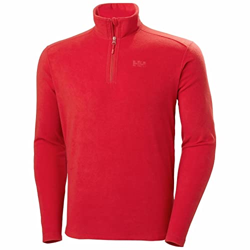 Image of Helly Hansen Daybreaker 1 /2 Zip Fleece - Mens Recycled Fleece-Outerwear-Jackets, Cozy Half-Zip Pullover For All Seasons