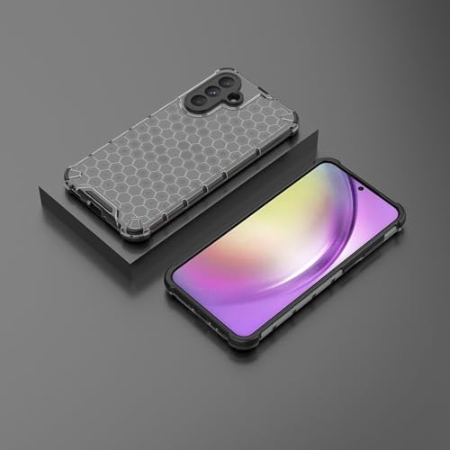 Image of Glasgow Back Case Cover Designed for [ Samsung Galaxy A36 5G ] (Stylish Look | Shock Proof) - Black