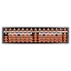 Hsthe Sea Abacus Tool 15-stelliger Abacus Abacus Chinesischer Vintage-Rechner für Mathematikunterricht