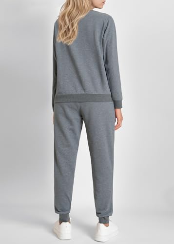 Weintee Women's Petite Jogging Set Pullover Sweatshirt and Sweatpants 2 Piece Sweatsuits3