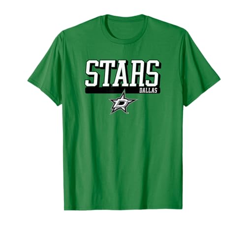 Dallas Stars Faceoff Green NHL Officially Licensed T-Shirt