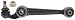 ACDelco 45D3363 Professional Front Lower Suspension Control Arm and Ball Joint Assembly